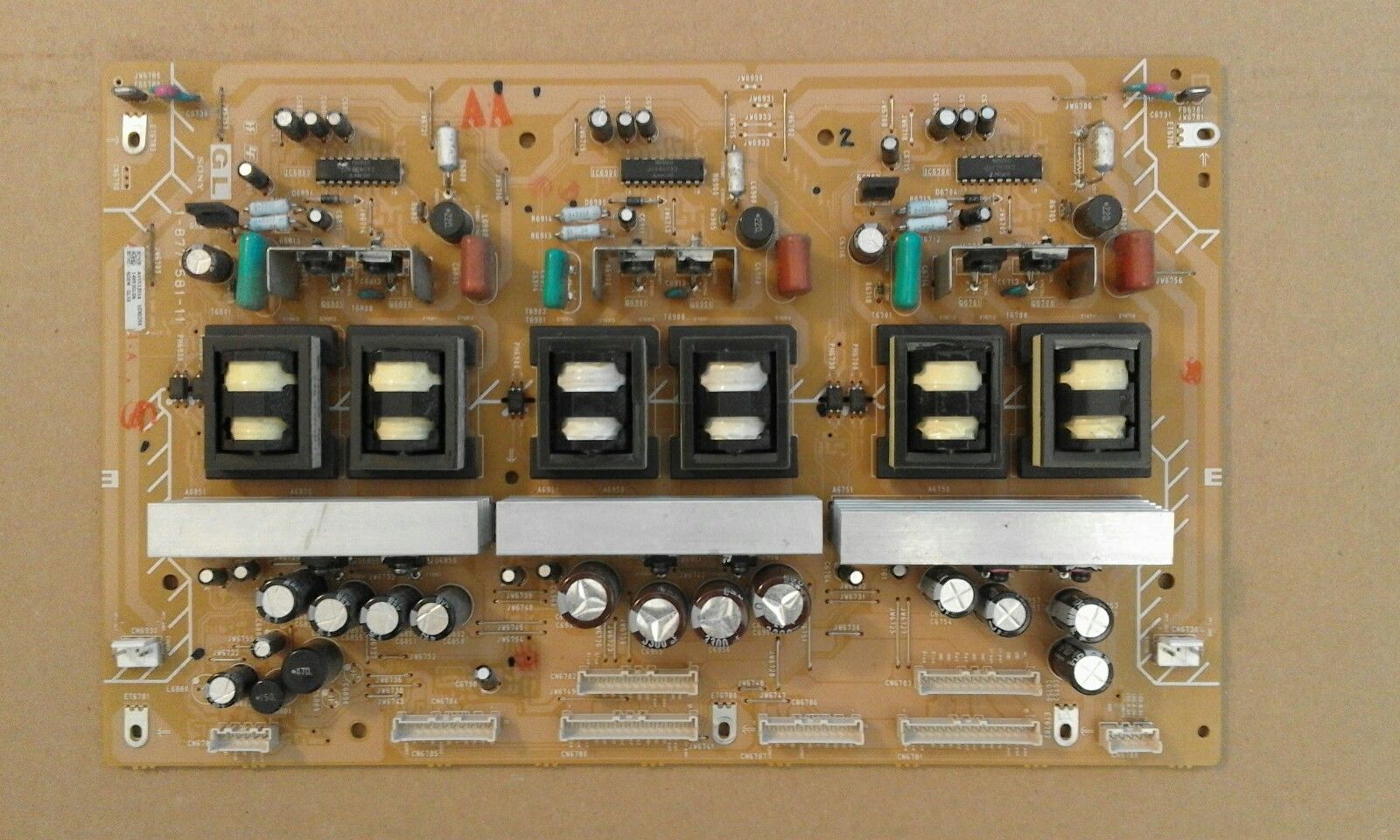 1-877-581-11 POWER BOARD FOR SONY TV KDL-55X4500 - Click Image to Close